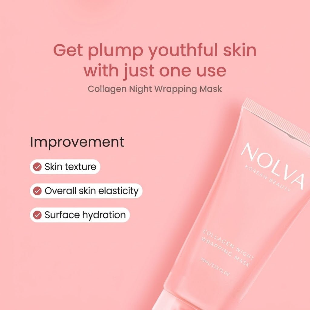 Nolva | Korean Collagen Night Wrapping Mask Nolva Nolva   1 PACK Nolva | Korean Collagen Night Wrapping Mask